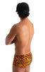Fitted Pouch - Boxer - Swim Trunks in Golden Leopard 1; Fitted Pouch - Boxer - Swim Trunks in Golden Leopard 2; Fitted Pouch - Boxer - Swim Trunks in Golden Leo