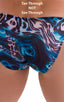 mens micro pouch bikini swimsuit in Tan Through Sea Leopard; Mens Micro Pouch Bikini Swimsuit in Tan Through Sea Leopard 2; Mens Micro Pouch Bikini Swimsuit in