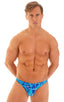 Enhancing Pouch Swim Brief in New World Blue 1; Enhancing Pouch Swim Brief in New World Blue 2; Enhancing Pouch Swim Brief in New World Blue 3; Enhancing Pouch