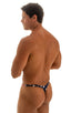 most popular mens swimwear classic t back thong swimsuit in Stars and Stripes; T Back Thong Swimsuit - Bravura Pouch in Stars and Stripes 2; T Back Thong Swimsu