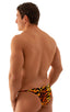 mens best seller sexy bikini swimsuit skinz swimwear in sheer wild tiger; Super Low Brazilian Bikini in Super Thin Skinz Wild Tiger 2; Super Low Brazilian Bikin