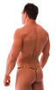 mens micro g string sexy swimsuit bikini in best seller sheer wild tiger skinz swimwear; Stuffit Pouch G String Swimsuit in Super ThinSKINZ Wild Tiger 2; Stuffi