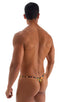 mens smooth pouch string side t back thong sexy swimsuit bikini in sheer Wild Tiger; Smooth Pouch Skinny Sides Swim Thong in Super ThinSKINZ Wild Tiger 2; Smoot