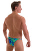 Super Low Brazilian Bikini in Tahitian Rainforest, Front View; Super Low Brazilian Bikini in Tahitian Rainforest, Rear Alternative; Super Low Brazilian Bikini i