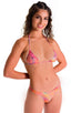 Low T Back Thong Bottom in Tan Through Orange Jungle, Front View; Low T Back Thong Bottom in Tan Through Orange Jungle, Rear Alternative; Low T Back Thong Botto