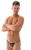 Super Low Brazilian Bikini in Tan Through RaveUp, Front View; Super Low Brazilian Bikini in Tan Through RaveUp, Rear View; Super Low Brazilian Bikini in Tan Thr