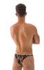 Super Low Brazilian Bikini in Tan Through RaveUp, Front View; Super Low Brazilian Bikini in Tan Through RaveUp, Rear View; Super Low Brazilian Bikini in Tan Thr
