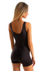 womens seamless workout jumper onsie runsie for yoga pilates gym running in Black; Womens Seamless Workout Onsie - Runsie in Black 2; Womens Seamless Workout On