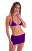Micro Mini Skirt in Royal Purple 1; Micro Mini Skirt in Royal Purple 2; Special Order Notice; Micro Mini Skirt in Royal Purple Fabric