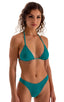 womens swimwear moderate coverage high cut swimsuit bikini in jade; Moderate High Cut Bottom in Deep Jade, Rear View; Moderate High Cut Bottom in Deep Jade, Fro
