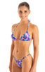 Womens Scrunchie Brazilian Bikini Bottom in Painted Leaves 1; Womens Scrunchie Brazilian Bikini Bottom in Painted Leaves 2; Womens Scrunchie Brazilian Bikini Bo