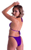 womens swimwear best seller skinny micro brazilian bikini skinz swimsuit in Royal Purple; Skinny Side Rio Bikini Bottom in Royal Purple 2; Skinny Side Rio Bikin