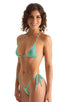 Maximum Tanning Triangle Top in ThinSKINZ MInt 1; Womens Side Tie G String Swimsuit Bottom in ThinSKINZ Mint 2; Womens Side Tie G String Swimsuit Bottom in Thin