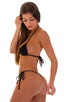 Micro G String Side Tie Bikini Bottom in Super ThinSkinz Black 1; Micro G String Side Tie Bikini Bottom in Super ThinSkinz Black 2; Micro G String Side Tie Biki