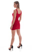 womens sexy mini dress bodycon rock star club sleeveless micro dresses in Ruby Red; Micro Mini Dress in Ruby Red 2; Micro Mini Dress in Ruby Red 3; Micro Mini D