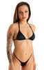 Skinny Side Rio Bikini Bottom in Black tricot-nylon-lycra 1; Skinny Side Rio Bikini Bottom in Black tricot-nylon-lycra 2; Skinny Side Rio Bikini Bottom in Black