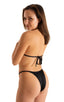 Skinny Side Rio Bikini Bottom in Black tricot-nylon-lycra 1; Skinny Side Rio Bikini Bottom in Black tricot-nylon-lycra 2; Skinny Side Rio Bikini Bottom in Black