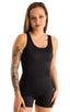 womens seamless workout jumper onsie runsie for yoga pilates gym running in Black; Womens Seamless Workout Onsie - Runsie in Black 2; Womens Seamless Workout On