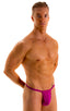 4-Way Adjustable Bikini-Tanga-Micro in Magenta, Front View; 4-Way Adjustable Bikini-Tanga-Micro in Magenta, Rear View; 4-Way Adjustable Bikini-Tanga-Micro in Ma