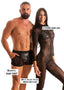C1FZW - Womens Front Zipper Catsuit for Women - Mesh