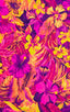8163 Tahitian sunset Print fabric