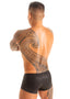 M61 - Mens Low Square Cut Swim Trunks - Metallics