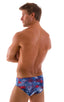 Swim-Dive Competition Brief in American Flag Collage, Front View; Swim-Dive Competition Brief in American Flag Collage, Rear View; Special Order Notice; Swim-Di