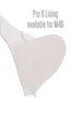 Exotic Dancer - Pouch Enhanced - Pistol Bikini in Semi Sheer White Powernet, Front View; Exotic Dancer - Pouch Enhanced - Pistol Bikini in Semi Sheer White Powe