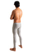 mens low waist leggings tights in Heather Grey Cotton lycra; Mens Low Rise Leggings Tights in Heather Grey cotton-lycra 2; Mens Low Rise Leggings Tights in Heat