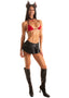 S8 - Womens Micro Mini Skirt - SPOOKY EDITION - Wet Look
