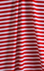 red and white half inch stripe print for swimsuits in stretch nylon lycra; American Stripes tricot-nylon-lycra 2; American Stripes tricot-nylon-lycra, Front Vie