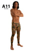 A11M - Mens Low Rise Leggings - Prints 5121 Camo - Skinzwear