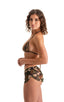 A17 - Womens SusieQ Split Short Beach Cover up - Mesh 4501 Camo - Skinzwear