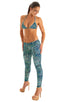 A19 - Womens Super Low Rise Fitness Leggings - Prints 4152 Liquid leopard - Skinzwear