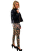 A4 - Womens Regular Waist Leggings 5121 Camo - Skinzwear