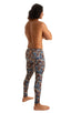 A4M - Mens Regular Waist Leggings - Prints 3151 Congo - Skinzwear