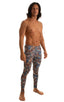 A4M - Mens Regular Waist Leggings - Prints 3151 Congo - Skinzwear