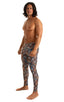 A4M - Mens Regular Waist Leggings - Prints 3151 Congo - Skinzwear
