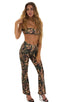 A5 - Womens Hiphugger Boot Cut Pants - Prints 5121 Camo - Skinzwear