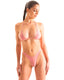B4 - Womens High Cut Thong - Solid Sheer Semi Sheer 9881 Blush - Skinzwear
