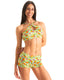 B43 - Womens Swim Shorts - Prints 9879 Pina colada - Skinzwear
