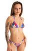 B51 - Womens Low Cut Thong - Prints 4150 Hibiscus - Skinzwear