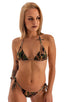 B63 - Womens Side Tie Scrunchie Bottom - Prints 5121 Camo - Skinzwear
