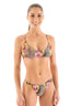 B8 - Womens High Cut Bikini 3/4 Bottom - Prints 9858 Wild orchid - Skinzwear