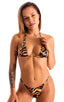 B92 - Womens Micro Cheekini Bottom - Prints 3554 Wild tiger - Skinzwear
