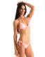 B99 - Womens Side Tie Rio Back Bikini Bottom - Solids 9869 Sugar rush - Skinzwear