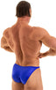Posing Suit - Competition Bikini Cut in Wet Look Royal Blue 1; Posing Suit - Competition Bikini Cut in Wet Look Royal Blue 2; Posing Suit - Competition Bikini C