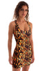 D1 - Womens Mini Dress - Prints 3554 Wild tiger - Skinzwear