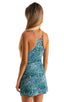 D8 - Womens Cover up Mini Dress - Prints 4152 Liquid leopard - Skinzwear