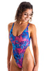 F10 - Womens One Piece Thong - Tan Through 3750 Bora bora - Skinzwear